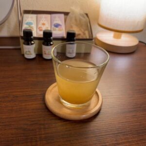 施術のあとにお出ししているお茶