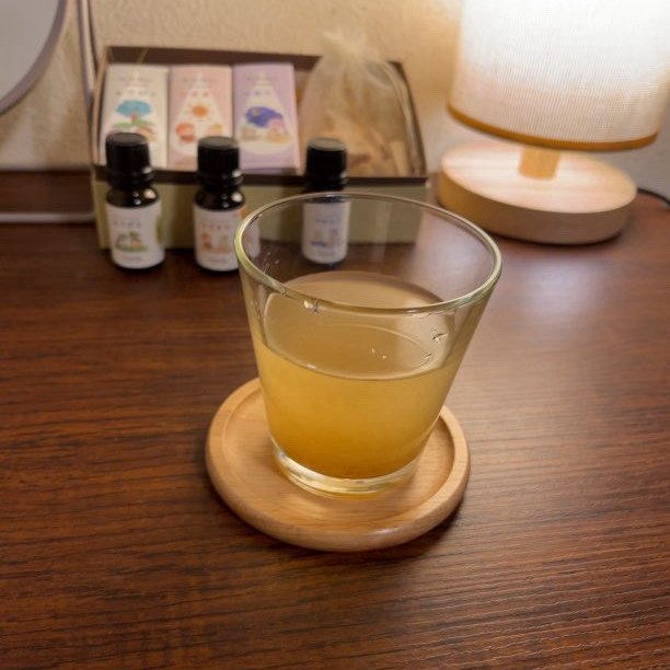 施術のあとにお出ししているお茶