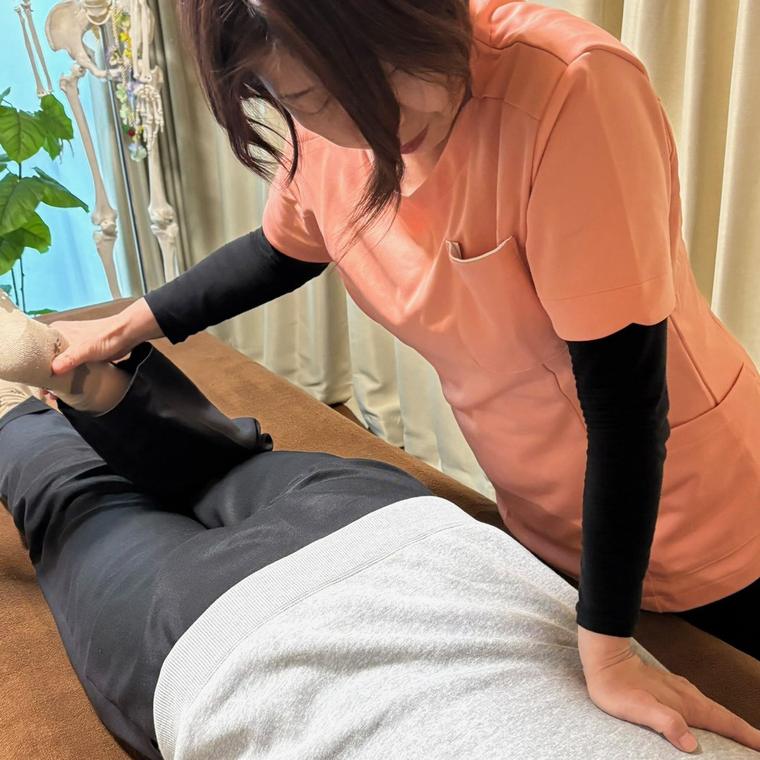 施術の様子
